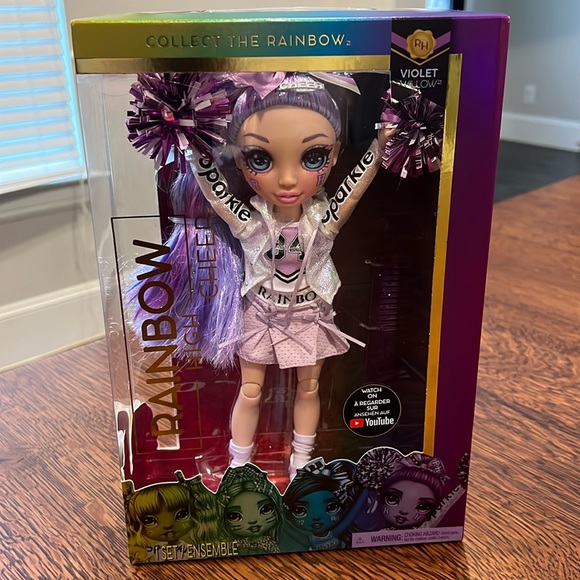 Rainbow Other - Rainbow High Cheer Doll Violet
